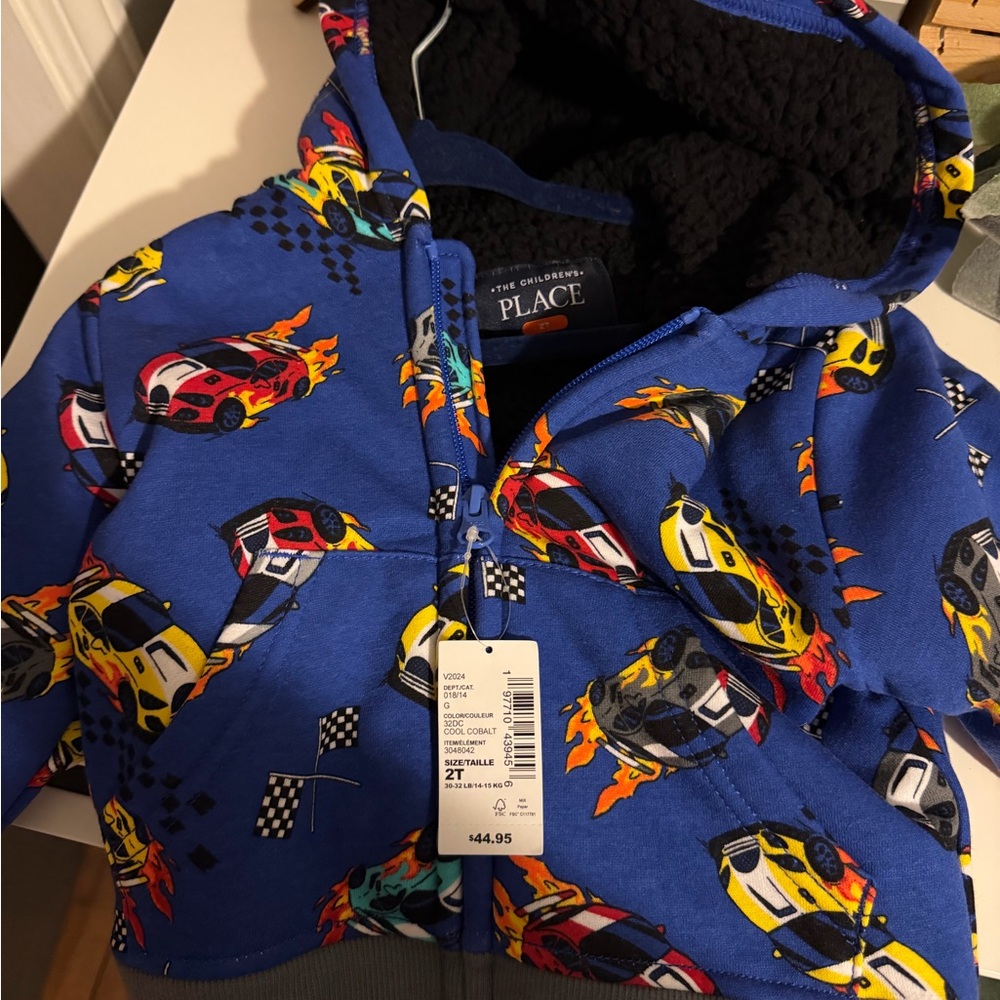 The Children's Place Blue and Orange Jacket